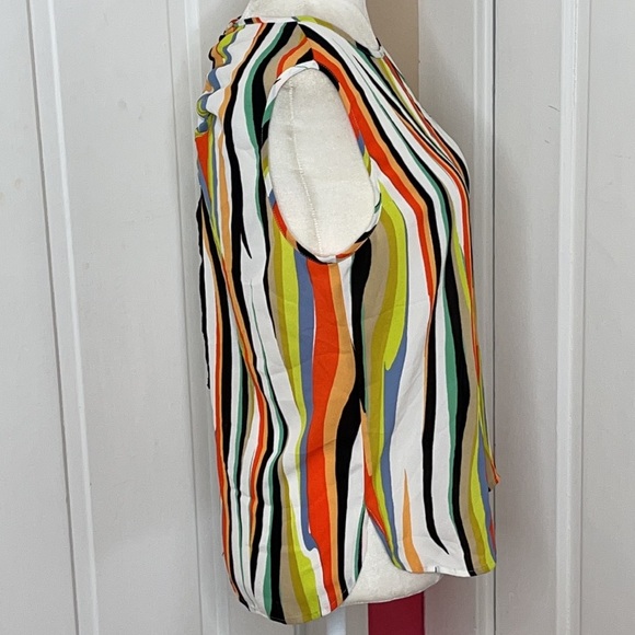 Halogen | Sleeveless, Striped Top, NWT - Picture 2 of 7